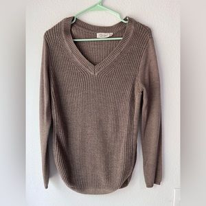 Brown sweater